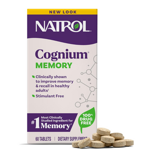 Natrol Cognium Memory Tablets 60 บำรุงสมอง เสริมความจำให้แม่นยำ