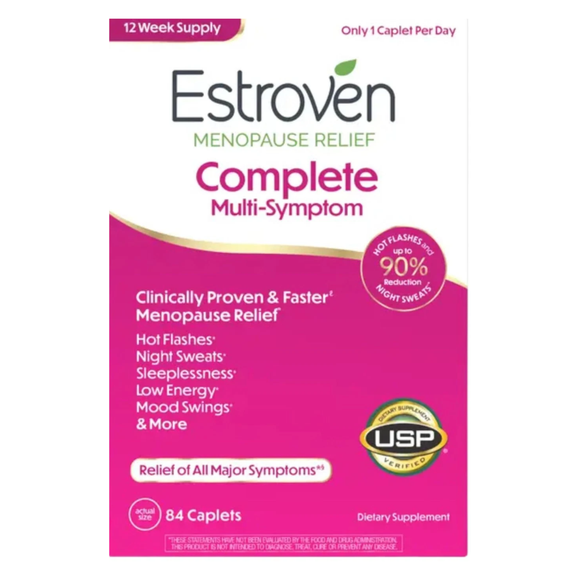 Estroven® Complete Menopause Relief - ลดอาการวัยทองอย่างเห็นผล โดยได้รับการทดลองในคลีนิกว่าสามารถลดอาการวัยทองโดยรวมได้ถึง 60%