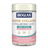 Bioglan Marine Collagen + Hyaluronic Acid DUAL Action (80 เม็ด)