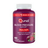Qunol Blood Pressure Support – 3‑in‑1 Beets + CoQ10 + Grape Seed Extract ควบคุมความดันโลหิต บำรุงหัวใจ