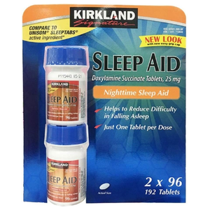 Kirkland Signature Sleep Aid 96 Tablets x 2 กระปุก จาก USA