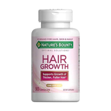 Nature's Bounty Hair Growth 90 แคปซูล วิตามินแก้ผมร่วง เร่งผมหนา ให้ยาวและแข็งแรง