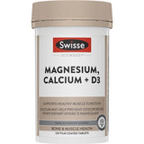 Swisse Ultiboost Magnesium Calcium + Vitamin D 120 เม็ด เพิ่มมวลกระดูกและลดการเกิดโรคกระดูกพรุนได้