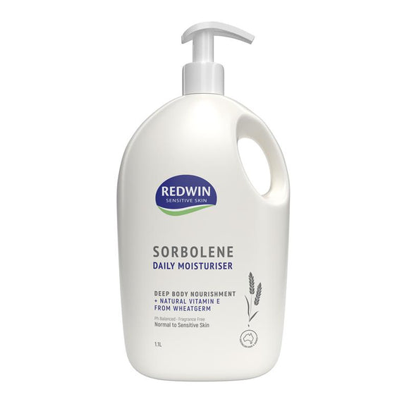 Redwin Sorbolene Daily Moisturiser ขวดใหญ่มาก 1.1L ผิวชุ่มชื้น ลดรอยแผลเป็น รอยด่างดำ ลดการอักเสบของผิว ผื่นแดง