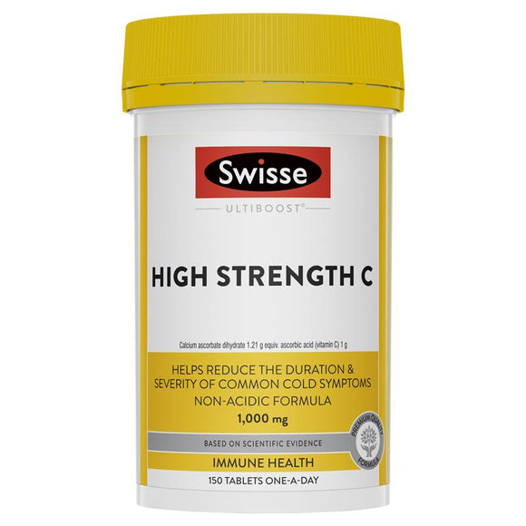 Swisse Ultiboost High Strength C 1000mg 150 เม็ด