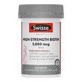 Swisse Beauty High Strength Biotin 5,000 mcg (100 เม็ด)