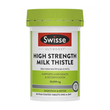 Swisse High Strength Milk Thistle 60 เม็ด บำรุงตับ ล้างสารพิษ ดีท็อกซ์ด้วยสารสกัดธรรมชาติเข้มข้น