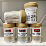 Exp Dec/25 Swisse Vitamin B12 60 เม็ด เสริมการผลิตเม็ดเลือด เพิ่มพลังงาน การโฟกัสและสมองโปร่ง จดจำได้ดี