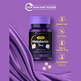 Carlyle Sleep Support ตัวช่วยการนอนหลับสำหรับเด็ก 1 mg (120 เม็ดเคี้ยว)