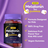 Carlyle Kids Sleep 70 Gummies | 1 mg ช่วยในการนอนหลับสำหรับน้องๆ