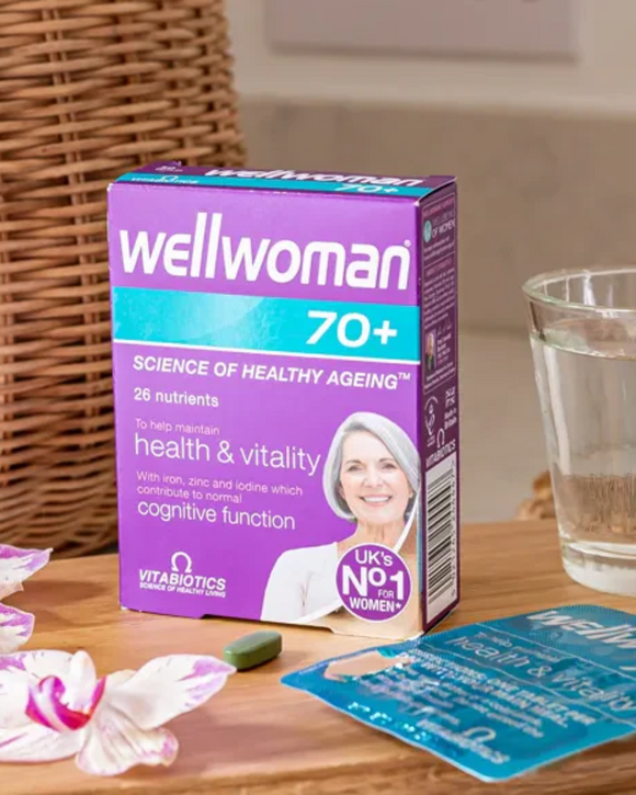 Wellwoman 70+ วิตามินรวมของผู้หญิงวัย 70 ปีขึ้นไปโดยเฉพาะ