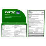 Zyrtec 24 Hour Allergy Relief Liquid Gels   40 soft gels + 3 เม็ด Travel Pack