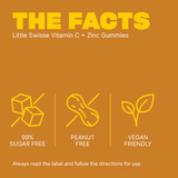 Little Swisse Vitamin C + Zinc 40 กัมมี่ สำหรับเด็ก ดูแลภูมิคุ้มกันทุกวันแบบทานง่าย