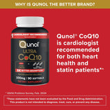 Qunol Ultra CoQ10 100 mg สูตรดูดซึมดีกว่า 3 เท่า เพื่อการดูแลหัวใจและพลังงานของร่างกาย