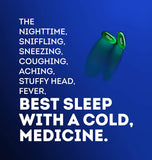 Vicks NyQuil SEVERE Cold & Flu Nighttime Relief 24 LiquiCaps ตัวช่วยกลางคืนเมื่ออาการหวัดและไข้หวัดใหญ่รบกวนการพักผ่อน