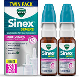 Vicks Sinex Severe Nasal Spray ลดอาการคัดจมูก จมูกตันอย่างหนัก จากภูมิแพ้ เป็นหวัดและไซนัส (2 ขวด)