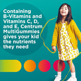 Centrum Kids Multivitamin กัมมี่วิตามินรวม เสริม ภูมิ+พลังงาน+พัฒนาการ ที่ลูกต้องการ