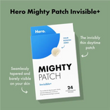 Hero Mighty Patch™ Invisible Patch แผ่นแปะสิวกลางวัน บางเฉียบกลืนไปกับผิว สิวหายเร็วขึ้น