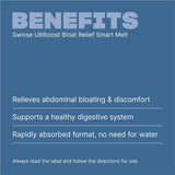 Swisse Ultiboost Bloat Relief Smart Melt  (30 เม็ด) บอกลาความอึดอัดในช่องท้อง