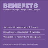 Swisse Beauty High Strength Collagen 60 เม็ด ฟื้นฟู กระชับผิวให้เต่งตึง ผิวเปล่งประกายและแข็งแรง