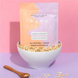 BodyBlendz Vanilla Blush Coffee Scrub 200g สครับผิวและหน้าที่ดีที่สุด ลดการเกิดอาการระคายเคือง ผิวนุ่ม ชุ่มชื้น