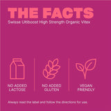 Swisse Ultiboost High Strength Organic Vitex (60 เม็ด) ควบคุมฮอร์โมนผู้หญิงให้สมดุล