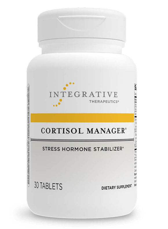 Integrative Therapeutics Cortisol Manager - ลดความเครียดของร่างกาย นอนหลับสบาย 30 เม็ด