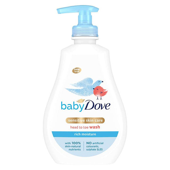 Baby Dove Rich Moisture Head to Toe Wash 400 ml