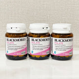 Blackmores Folate 500mg 90 เม็ด ลดความเสี่ยงการเกิดความพิการทางสมองในทารก ขาดโฟลิก เลือดจาง สร้างเม็ดเลือดแดง