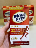 Schiff Move Free Ultra 3x Triple Action บำรุงกระดูกและข้อต่อ แบบคูณ 3 ลดอาการปวดข้อและเข่า 75 เม็ด