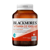 Blackmores Vitamin D3 1000IU 300 Capsules  เพื่อกระดูก กล้ามเนื้อ และภูมิคุ้มกัน