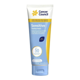 Cancer Council SPF50+ Sensitive Sunscreen (110ml) ดูแลผิวบอบบางและแพ้ง่ายโดยเฉพาะ