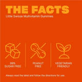 Little Swisse Multivitamin 50 Gummies สร้างพลังงาน สนับสนุนสุขภาพโดยรวม เจริญเติบโตและพัฒนาการที่ดี