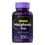 Carlyle Melatonin 1 mg | 300 Low Dose Tablets