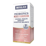 Bioglan Platinum Probiotics Women’s Flora 50 แคปซูล ดูแลสมดุลจุดซ่อนเร้น + ลำไส้ในหนึ่งเดียว