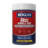 Bioglan Red Krill Oil Double Strength 1,000 mg (120 แคปซูล) กระปุกใหญ่สุดคุ้ม