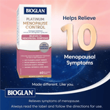 BIOGLAN PLATINUM MENOPAUSE CONTROL 60 TABLETS