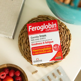 Feroglobin อาหารเสริมธาตุเหล็กแบบ slow release 30 แคปซูล