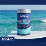 Bioglan Odourless Super Fish Oil Double Strength 200 เม็ด ช่วยสนับสนุนสุขภาพหัวใจ การทำงานของสมอง ลดอาการอักเสบของร่างกาย