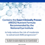 PreserVision AREDS 2 Eye Vitamins (MiniGels) 130 Softgels ลดความเสี่ยงของการลุกลามของภาวะจอประสาทตาเสื่อมตามอายุ