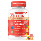 SmartyPants Kids Multivitamin 60 Gummies วิตามินรวมสูตรเพิ่ม Omega-3