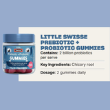 Little Swisse Pre + Probiotic 50 Gummies อร่อย ช่วยขับถ่ายและการดูดซึมอาหาร