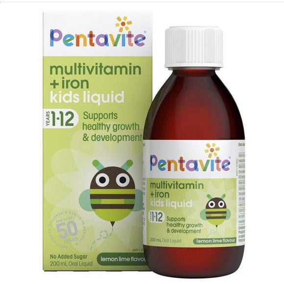 Pentavite Multivitamin Liquid 200 ml.