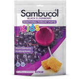 Sambucol Kids Soothing Throat Pops 8 Lolipops